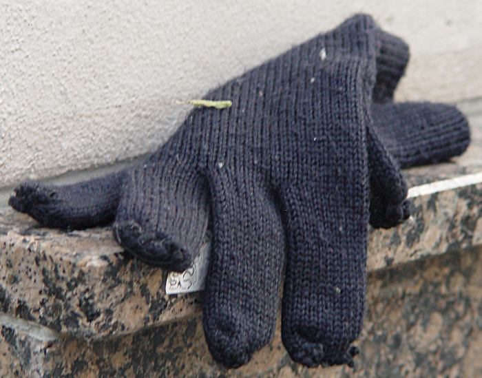 Verlorener Handschuh